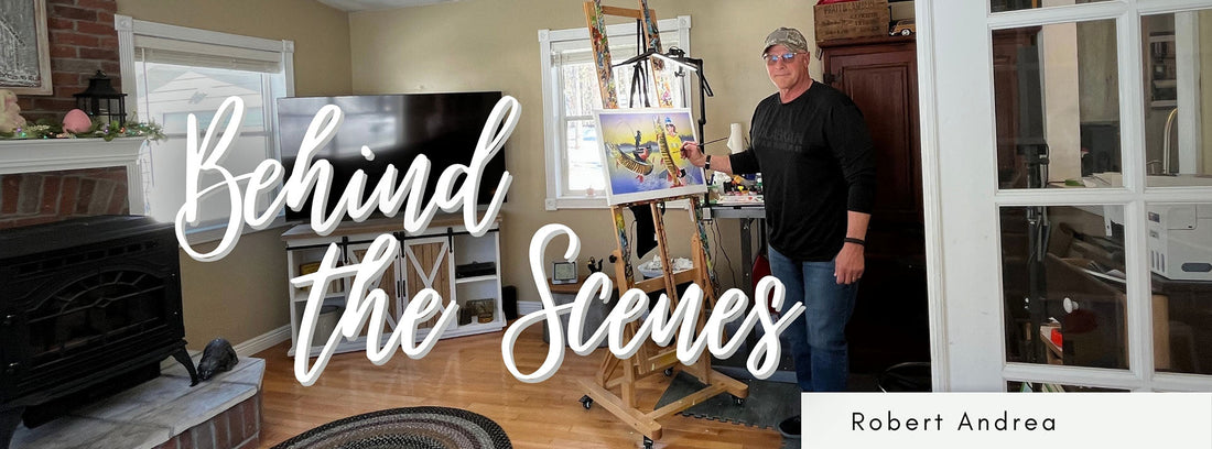 Behind the Scenes with Robert Andrea: A Creative Space Full of Life and Inspiration