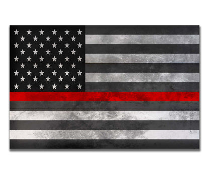 Thin Red Line Flag