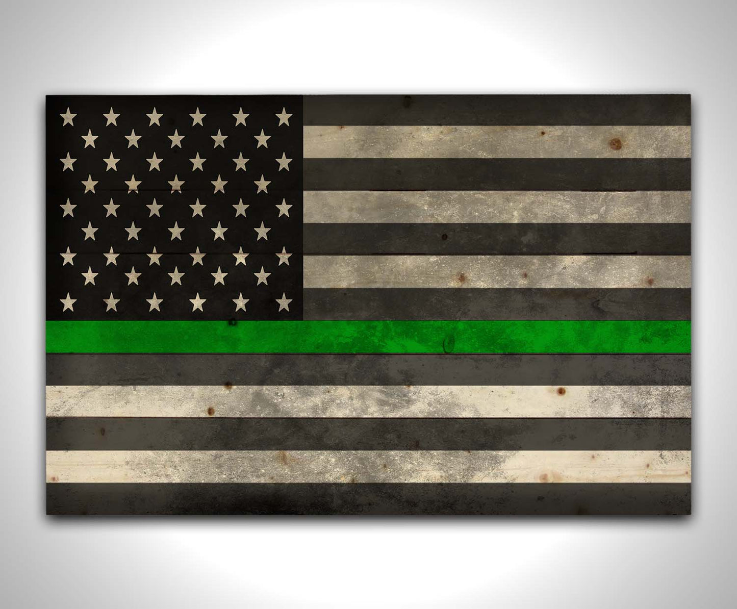 Thin Green Line Flag