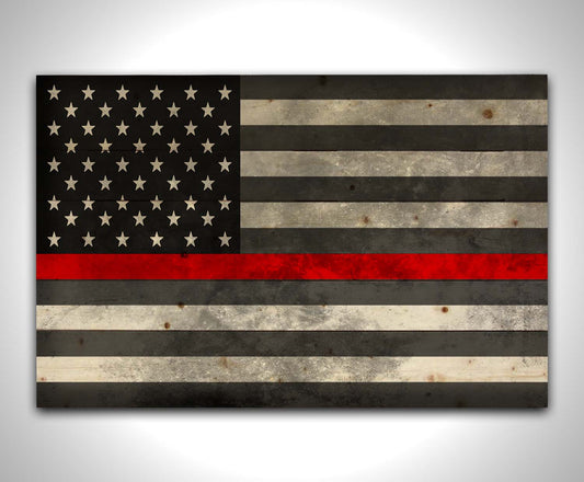 Thin Red Line Flag