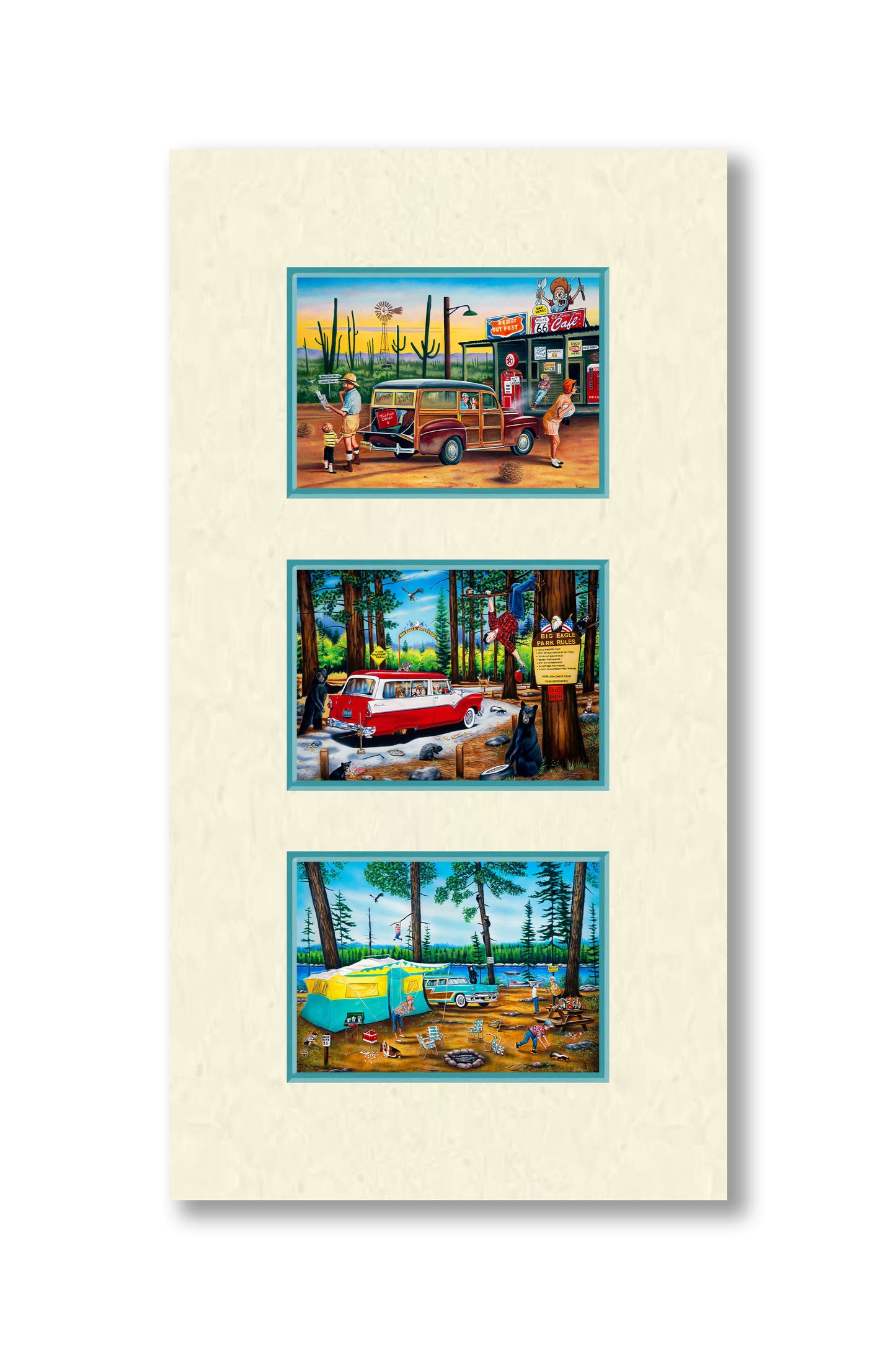 Family Vacation Set by Robert Andrea