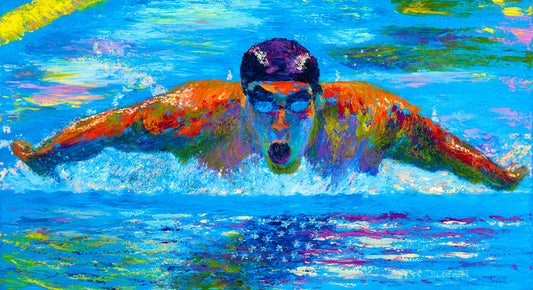 Reach for your Best – Michael Phelps by Robert Blehert