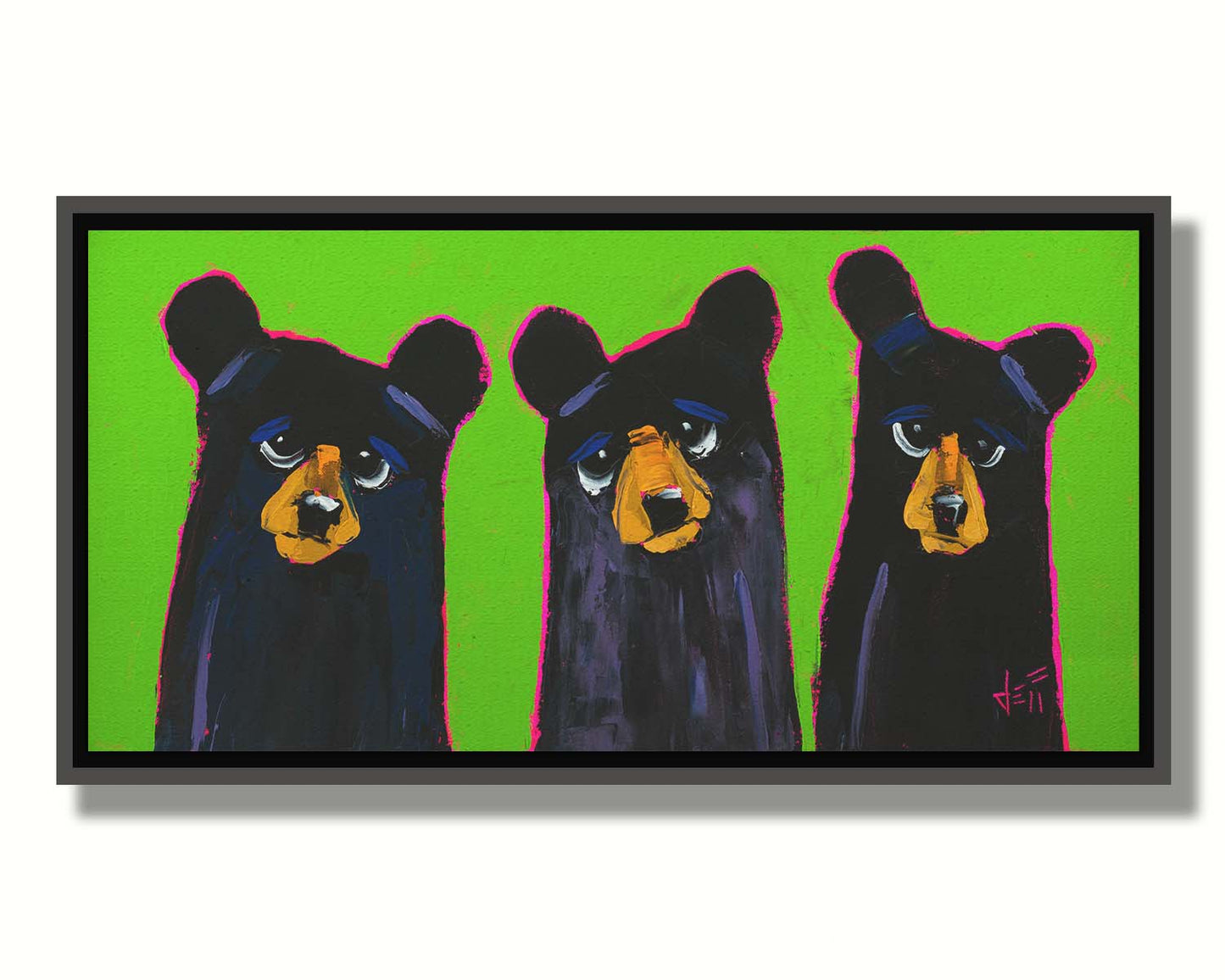 Three Little Bears by Jeff Boutin