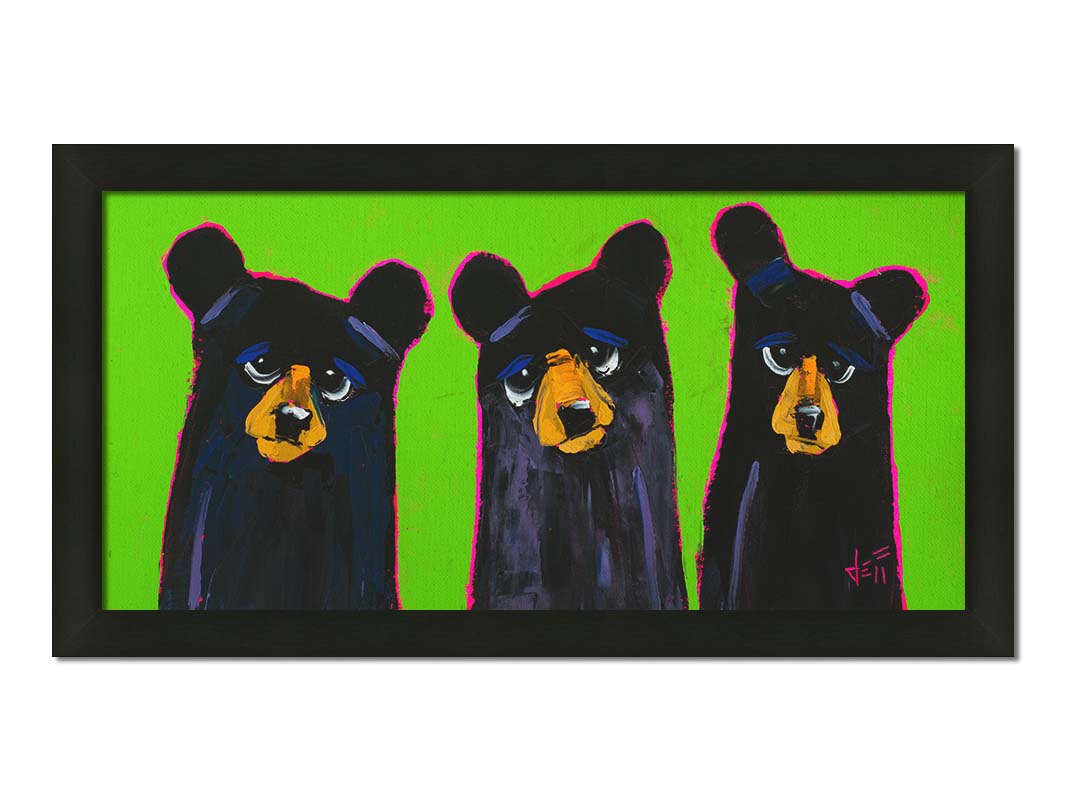 Three Little Bears by Jeff Boutin