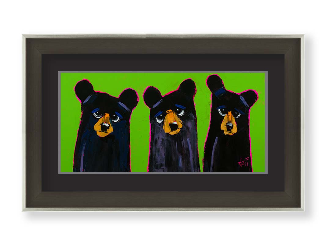 Three Little Bears by Jeff Boutin