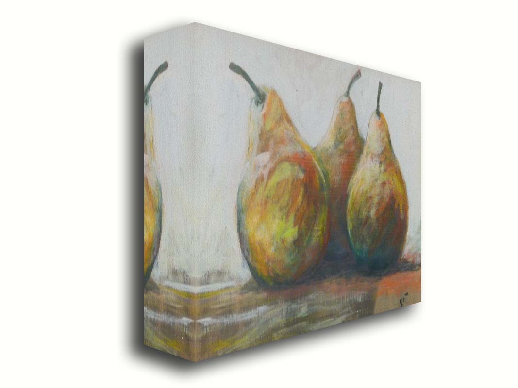 Three Plump Pears by Jeff Boutin