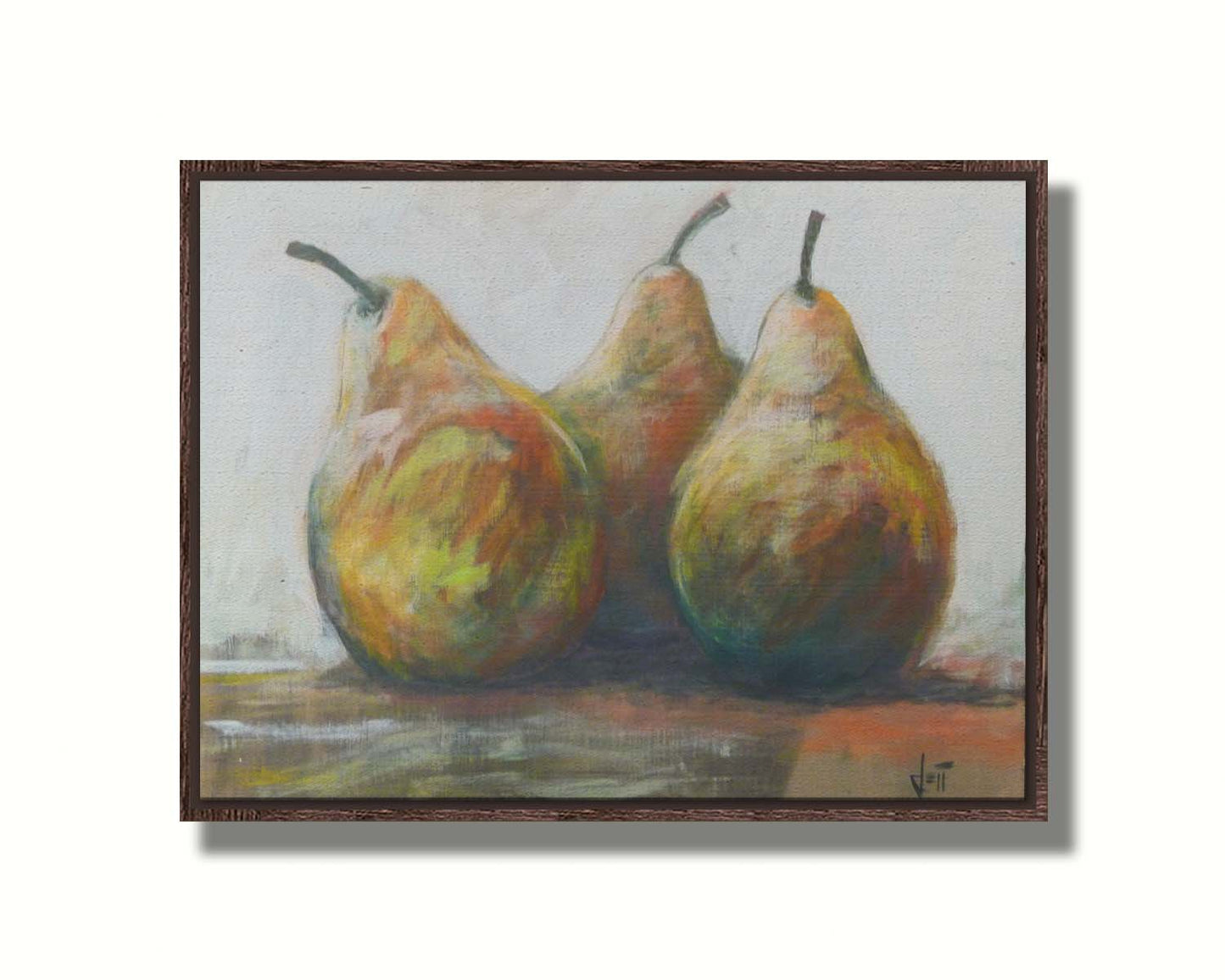 Three Plump Pears by Jeff Boutin