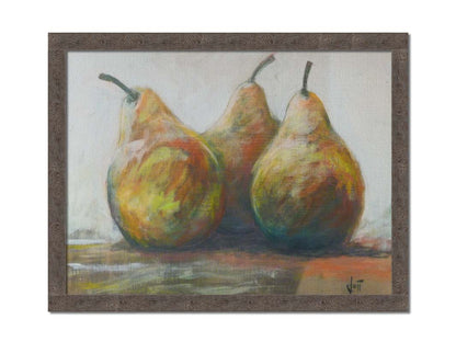 Three Plump Pears by Jeff Boutin