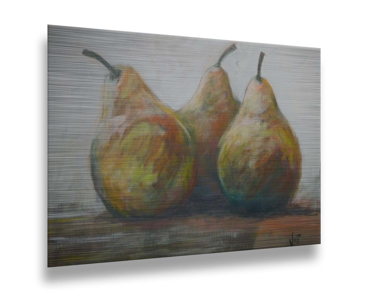 Three Plump Pears by Jeff Boutin