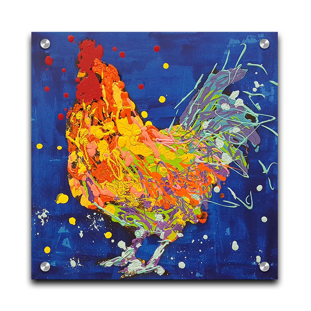 Truman the Rooster by Jeff Boutin