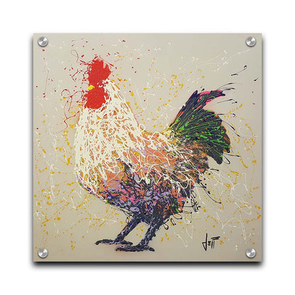 Zachary the Rooster by Jeff Boutin