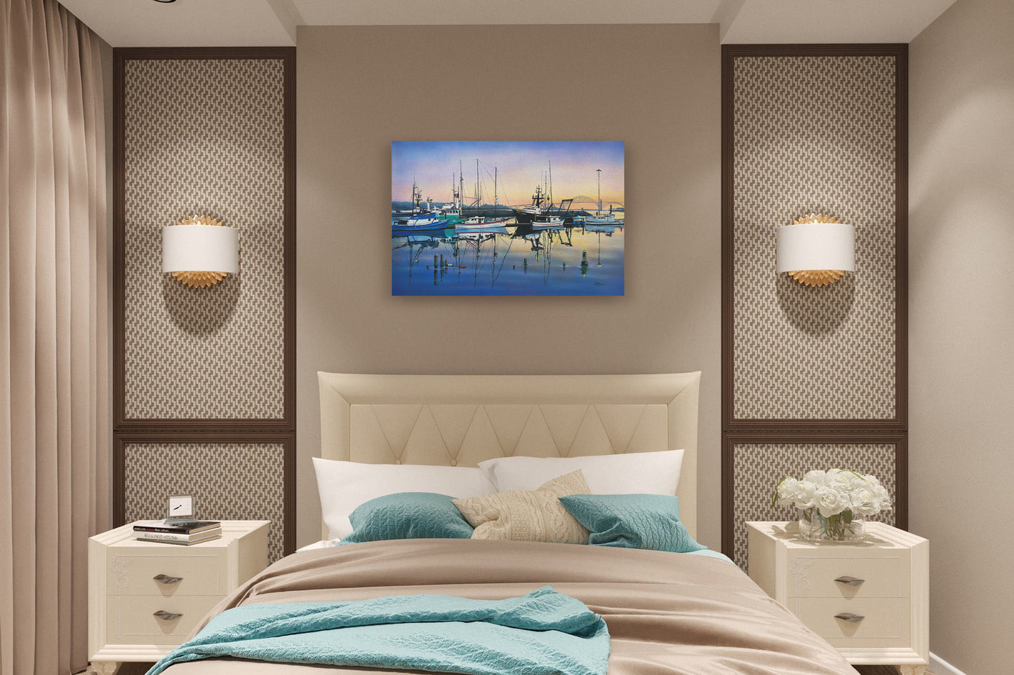 Tranquil Harbor – Sea Hotel Suite