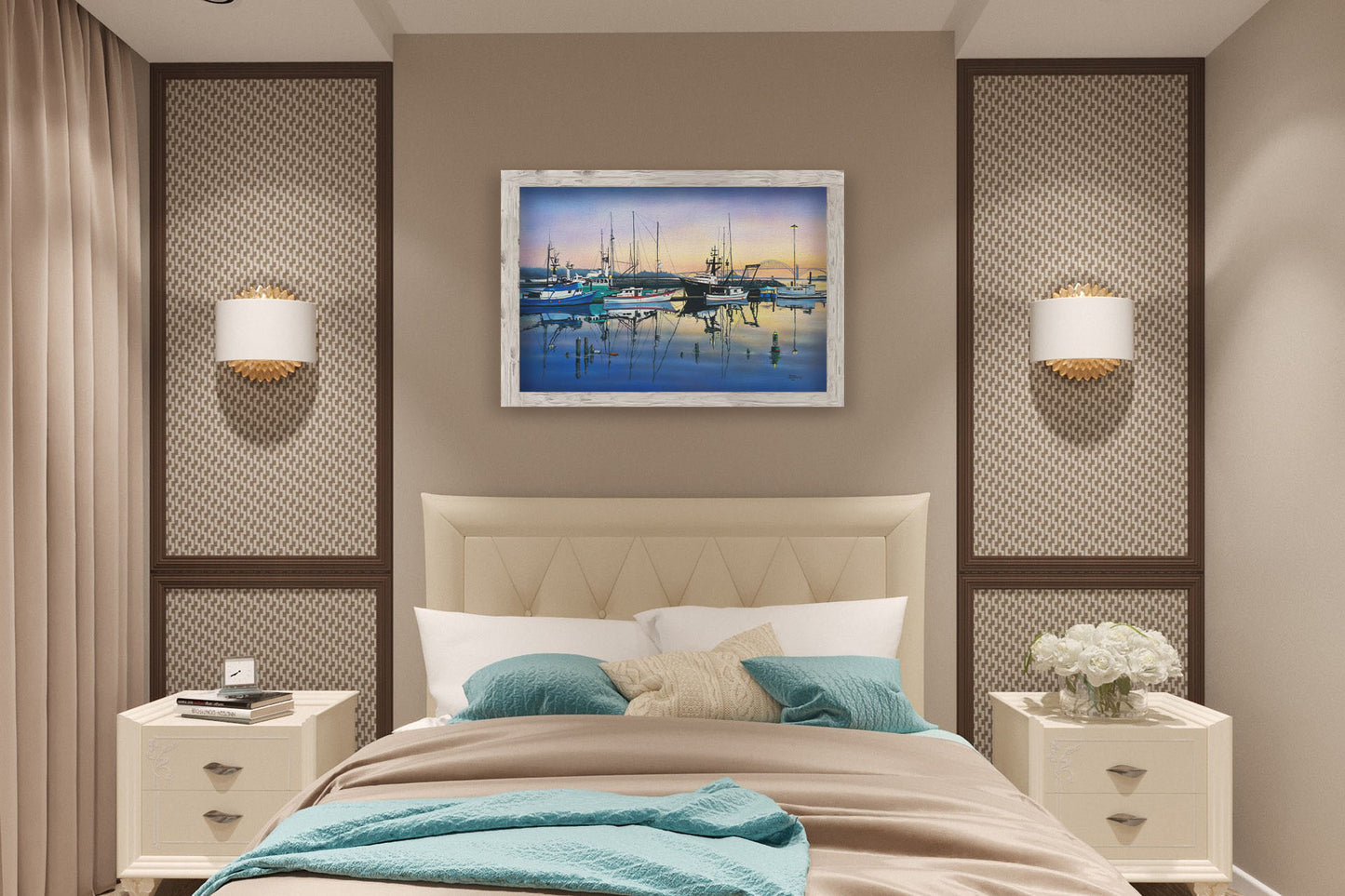 Tranquil Harbor – Sea Hotel Suite