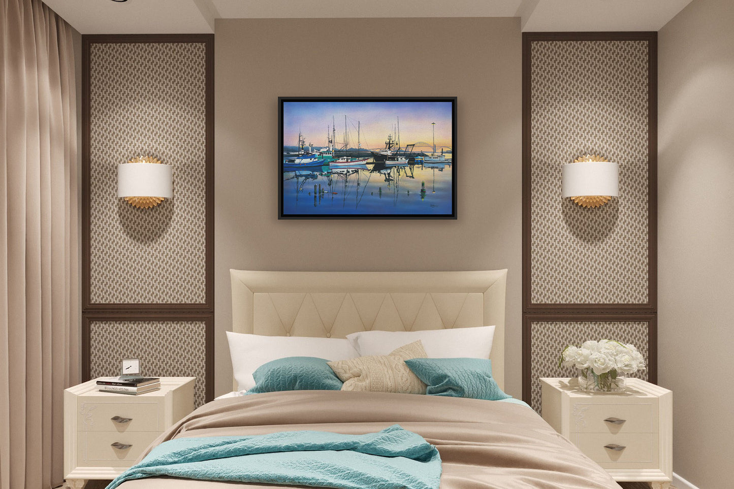 Tranquil Harbor – Sea Hotel Suite